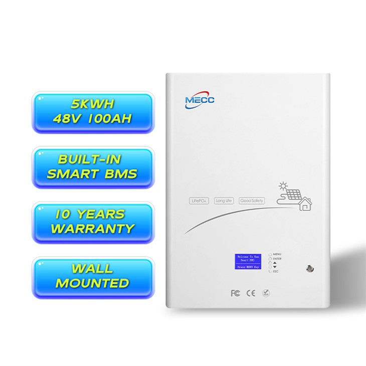48V 100AH 5KWH Lithium Battery